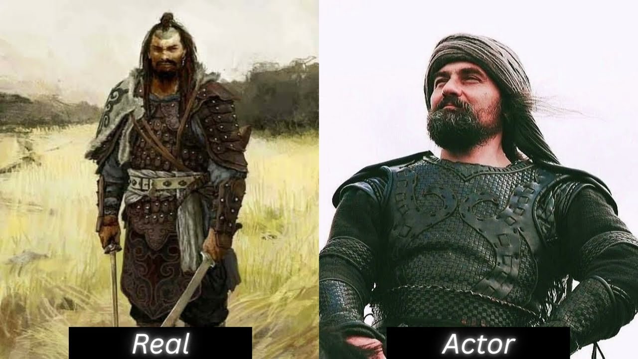 Kurlus Osman Drama Real vs Actors #kurlusosman #history