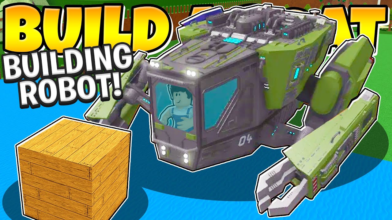 THEY MADE A WORKING BUILDING ROBOT In Build a Boat! *Reddit*