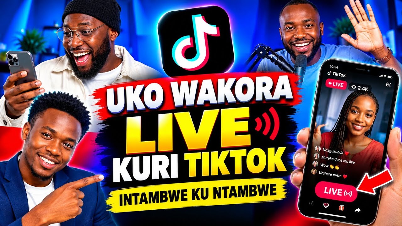 NIGUTE NAJYA LIVE KURI TIKTOK &ndash; Uko Wajya Live nka Pro!