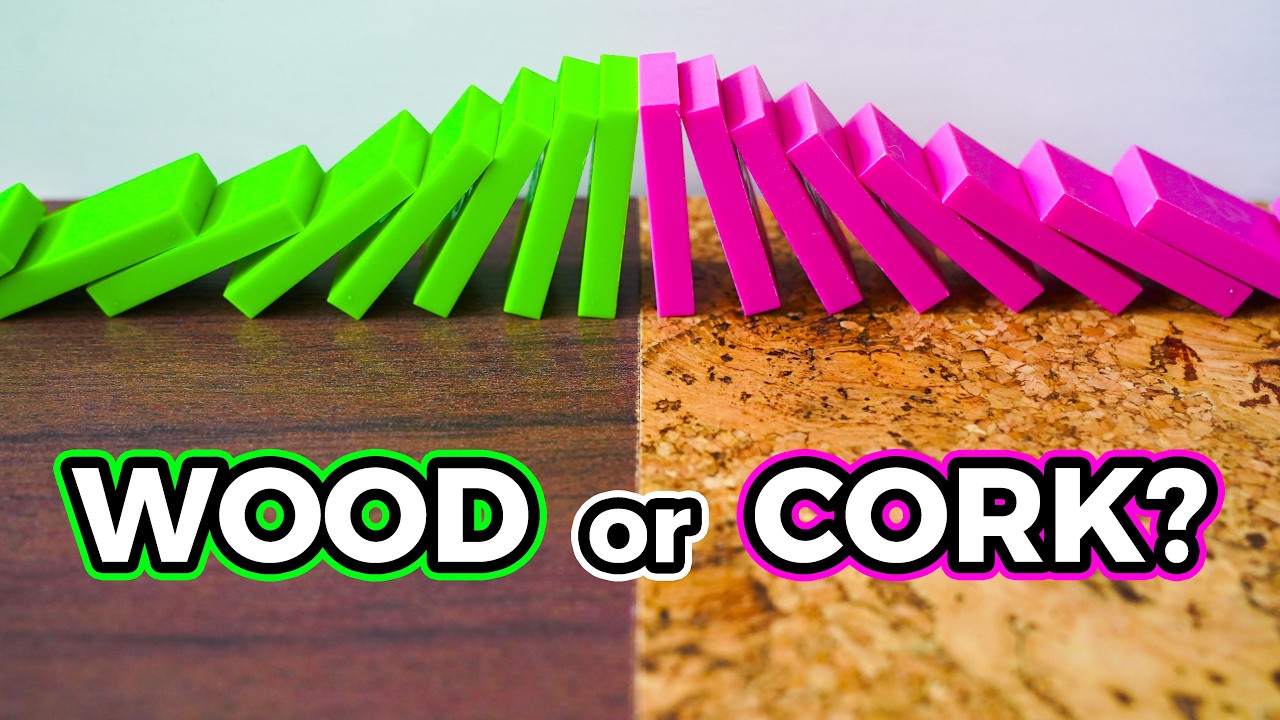 Which floor is best for domino toppling?