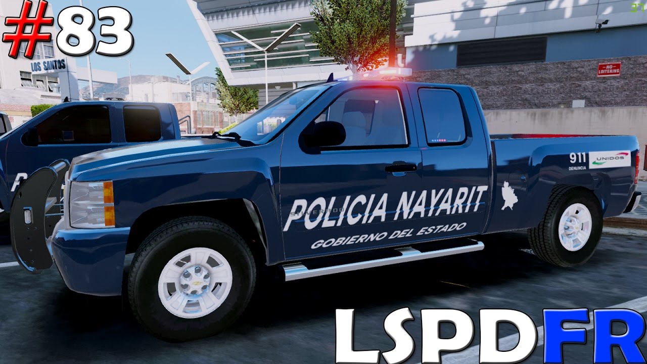 GTA V LSPDFR #83 POLICIA ESTATAL DE NAYARIT  | MÉXICO | TheAxelGamer