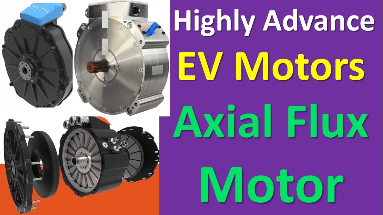 Advance Axial Flux Motor | axial flux motor working principle | axial flux animation | axial flux