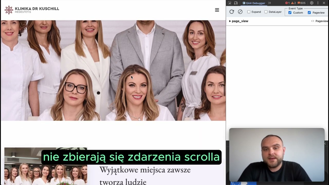 analizy stron Klinik medycyny estetycznej  Dr Kuschill