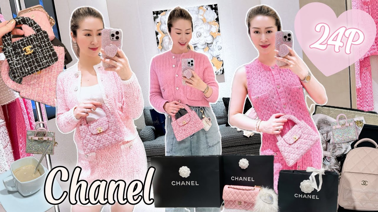 CHANEL 24P PRE SPRING SUMMER 2024 SHOPPING VLOG 💖🛍 BUYING NEW BAGS, SHOES, RTW & MORE 💖 LINDIESS