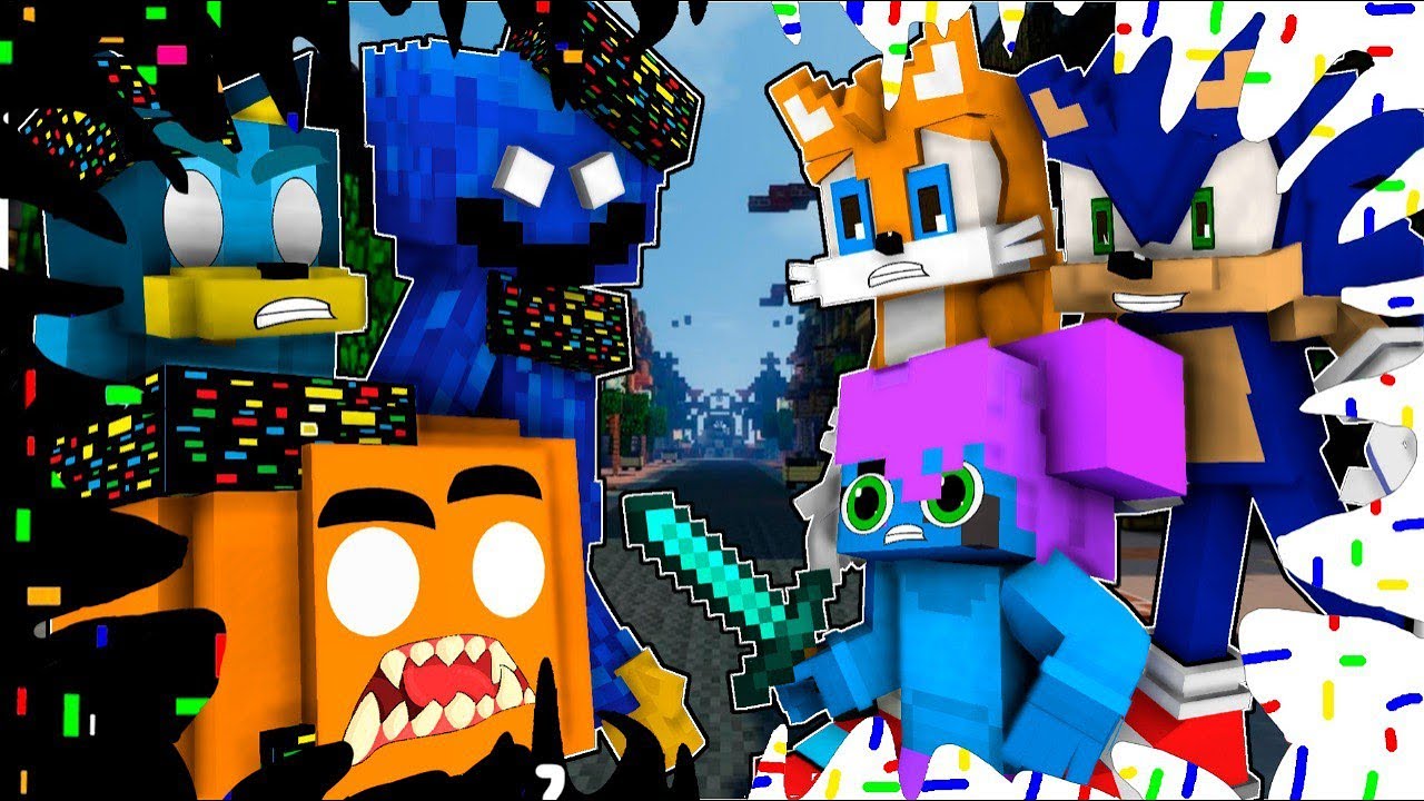 NEW FNF Corrupted “SLICED” But Everyone Sings It - Compilation Sonic and Tails x Annoying Orange