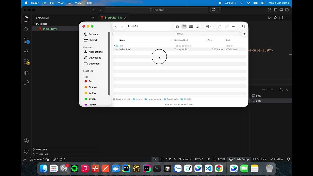 Đẩy code lên Github