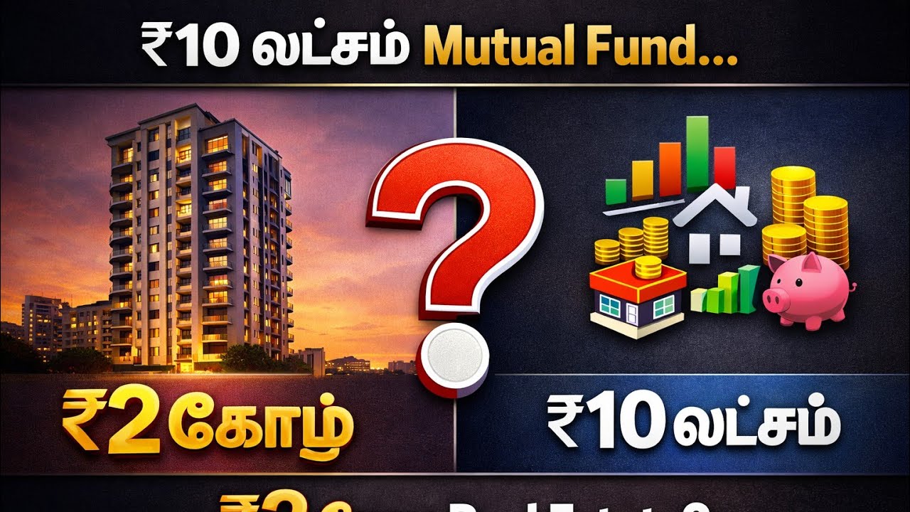 ₹10 லட்சம் Mutual Fund… ₹2 கோடி Real Estate? ஏன்? நிதானமா யோசிங்க…