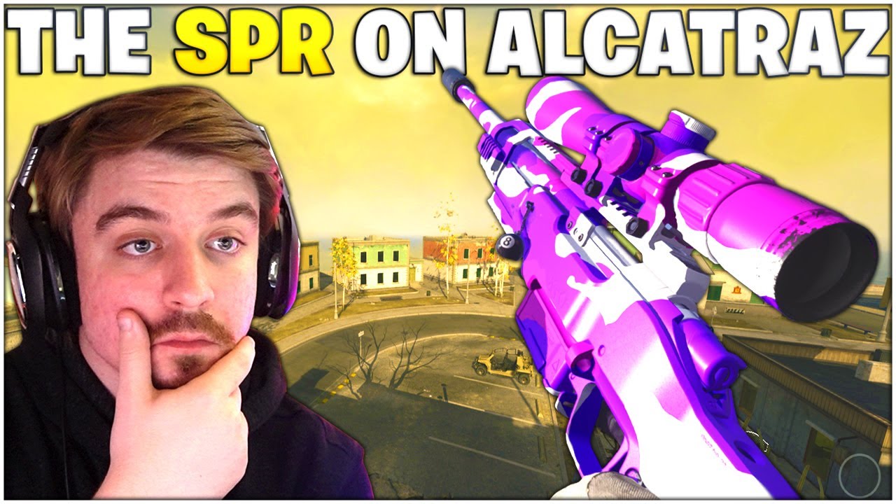 The SP-R 208 On Alcatraz - This Sniper Is AMAZING! *Best SPR Setup* (Rebirth Island - Warzone)