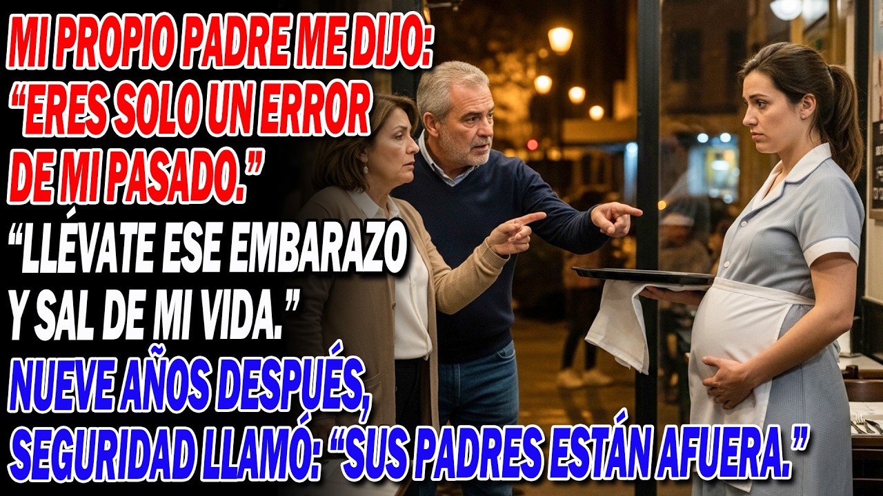 🤰🚪 “Eres mi error” 😒, me cerró la puerta; callé 🤫… y esa frase lo hundió 👀😏