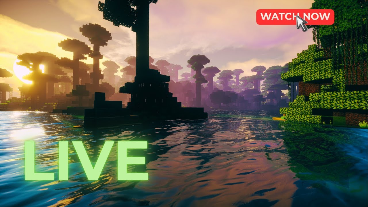 Exploring Minecraft On HIGH GRAPHICS! (LIVE)