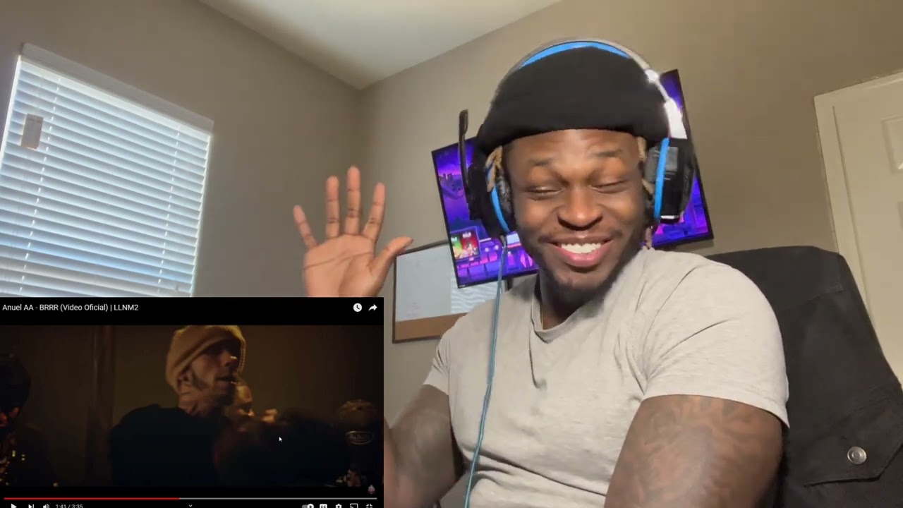 Cando Reacts to Anuel AA - BRRR (Video Oficial) | LLNM2
