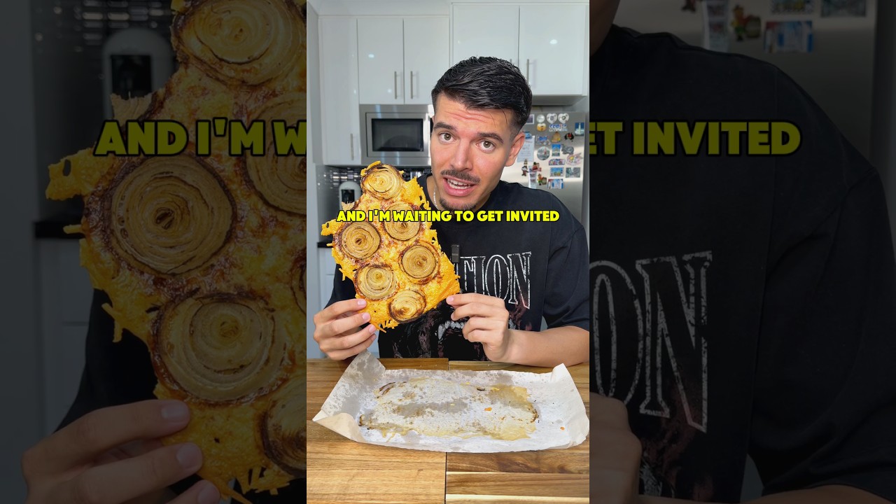 Crispy Cheesy Onion Ring Chips! 🤯
