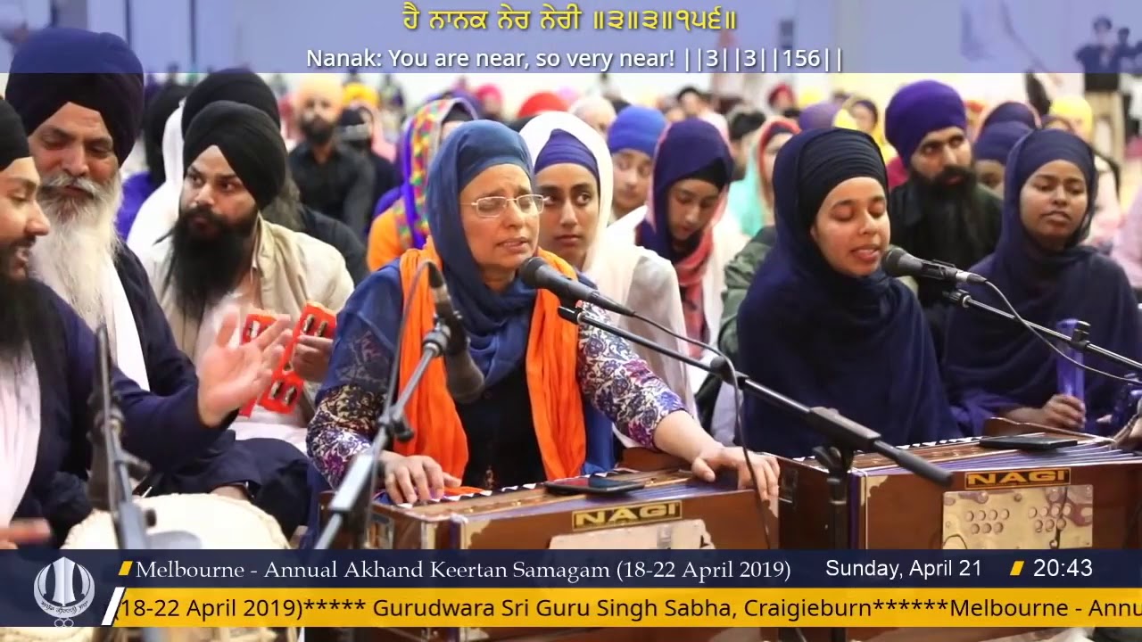 033 Melbourne 21Apr2019 SunE RSK Bibi Harjinder Kaur Ji Barnala