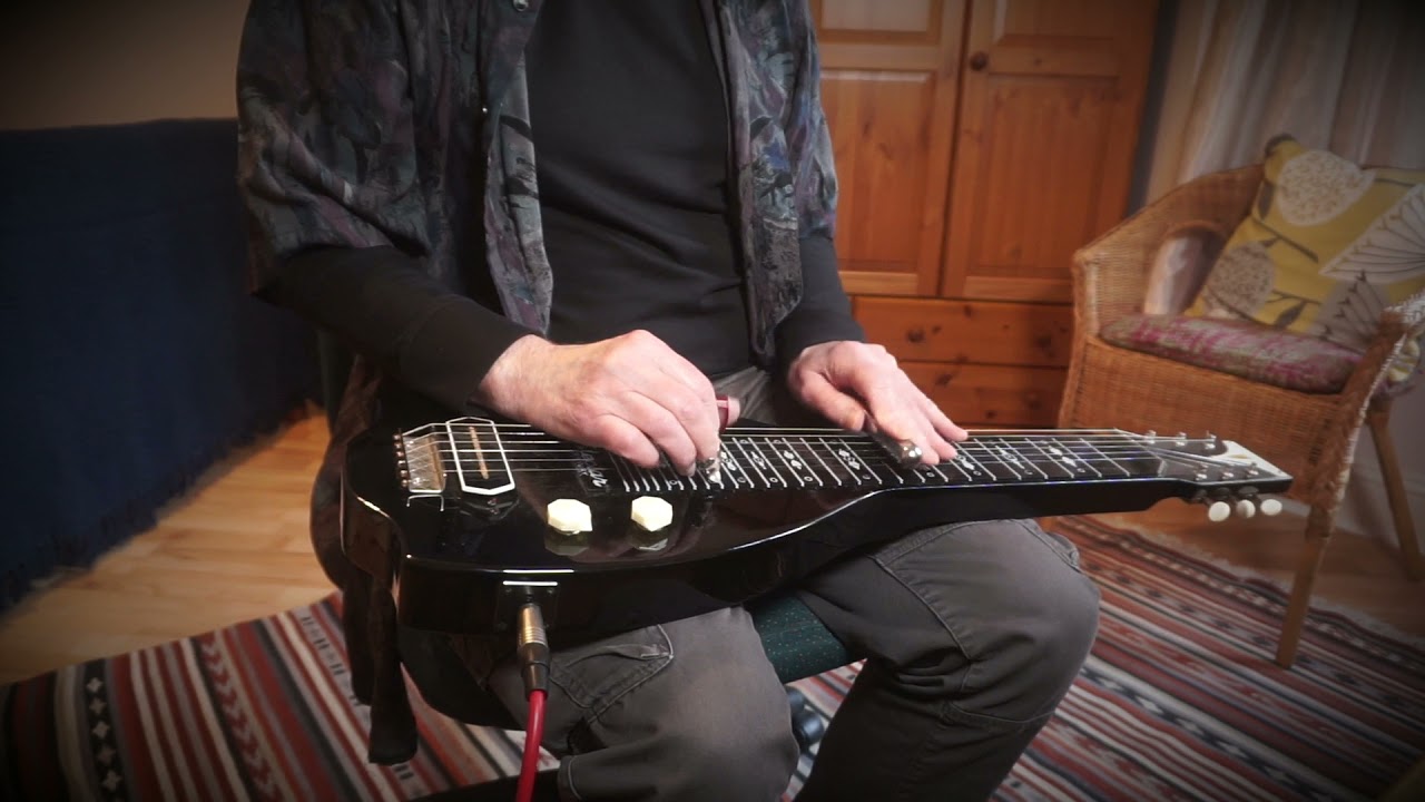 Blue Hawaiian Moonlight - Hawaiian Style Lap Steel Guitar