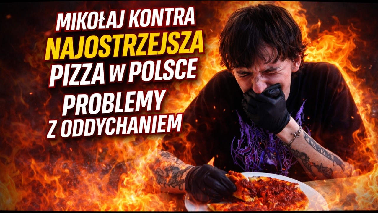 NAJOSTRZEJSZA PIZZA 🌶️ MIKOŁAJ NIE POPIJAŁ&hellip; CO POSZŁO NIE TAK?!