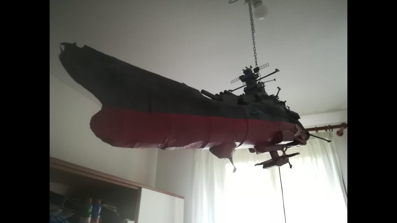 Space battleship yamato /宇宙戦艦ヤマトcardboard model 1 /280
