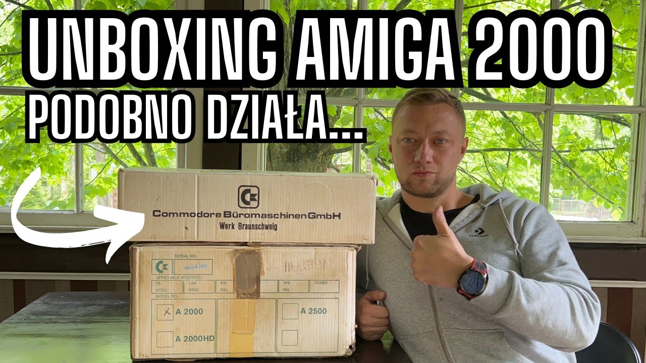 Zestaw Amiga 2000 w pudełkach - podobno działa... UNBOX W RETROALTANIE!