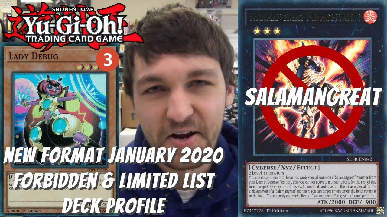 Yugioh New Format January 2020 F&L List UPDATED Deck Profile - Salamangreat - MIRAGESTALLIO BANNED?!