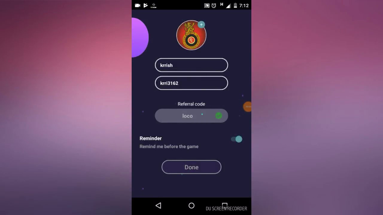 Referral code of LOCO.Win 1 life for earn. by Tech Master