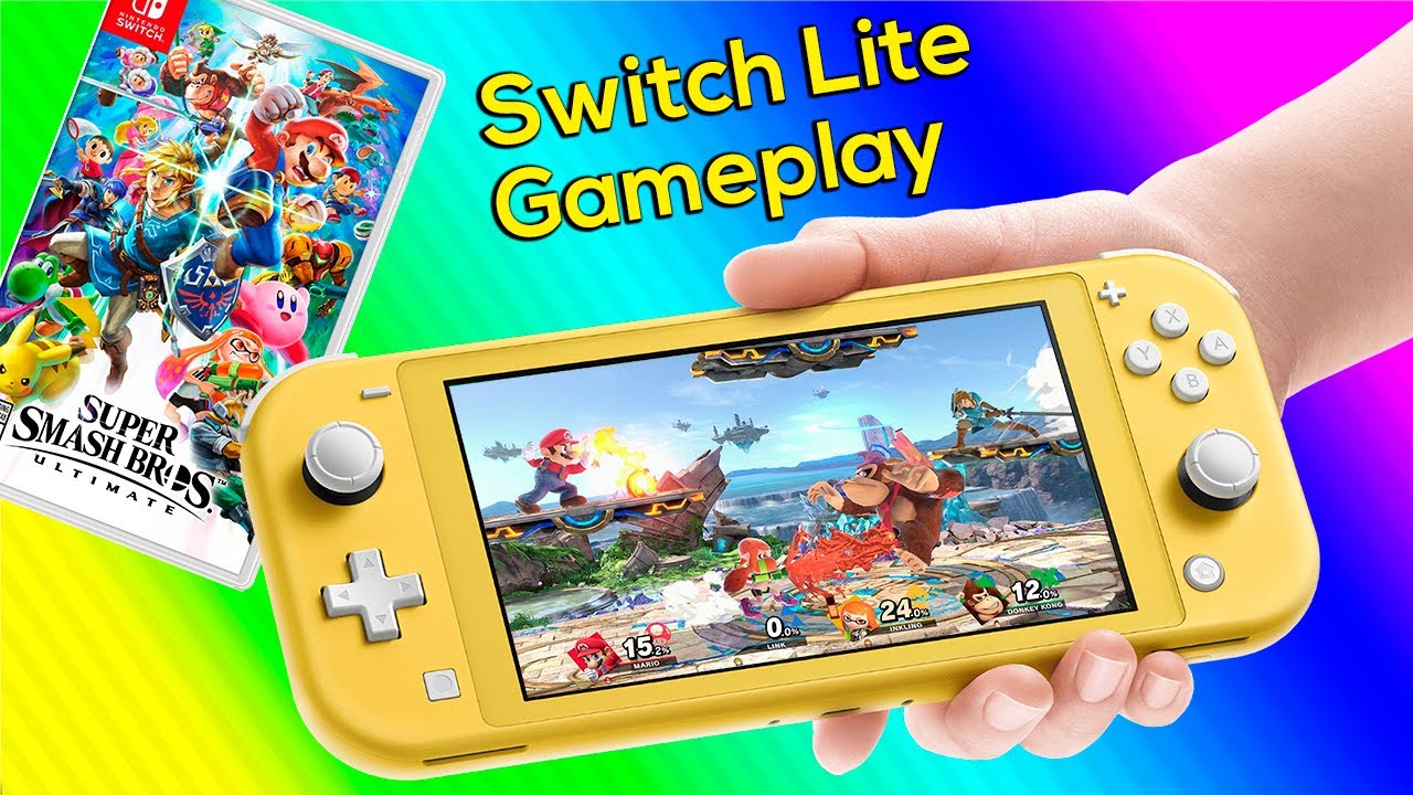 Super Smash Bros Ultimate Single Play Game Modes | Nintendo Switch Lite Gameplay
