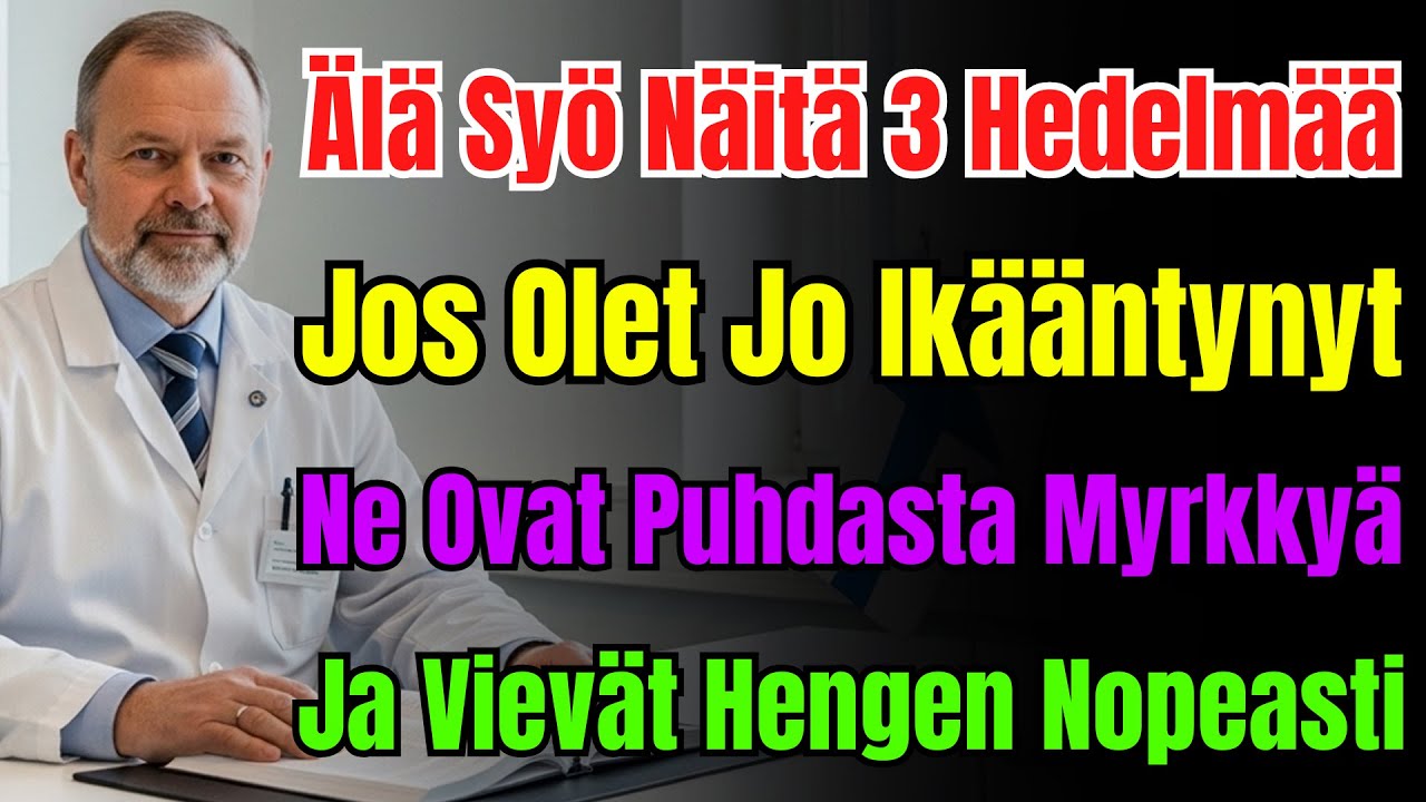 Yli 60-vuotias? Älä Koskaan Syö Tätä! Seuraukset Ovat Peruuttamattomat 3 Kuukaudessa.