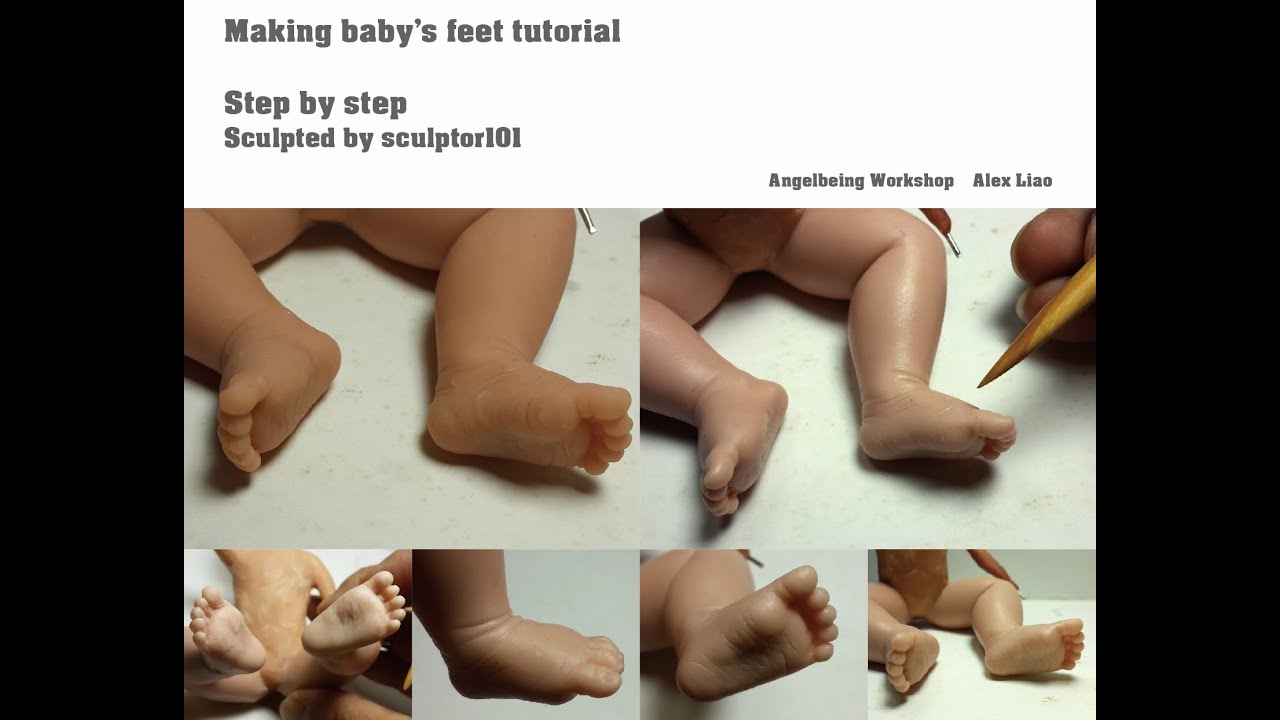 Making Baby's Feet Tutorial
