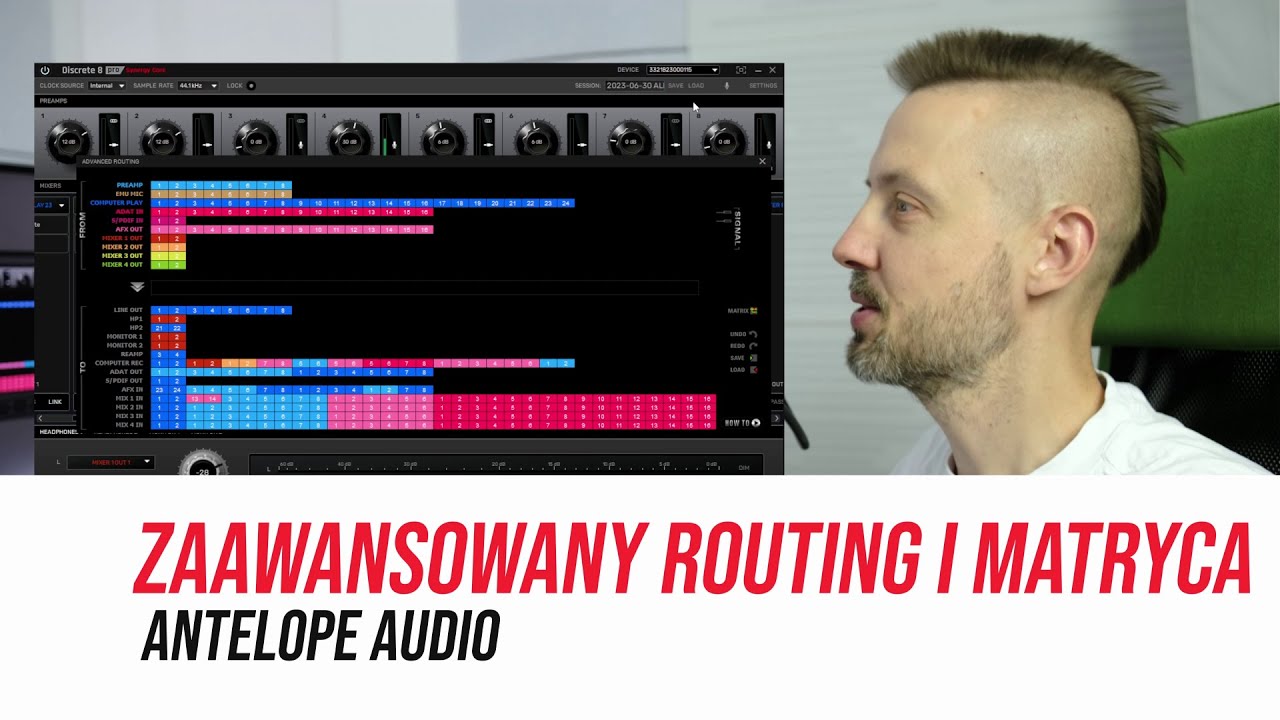 Antelope Audio odc. 08 Zaawansowany routing i matryca