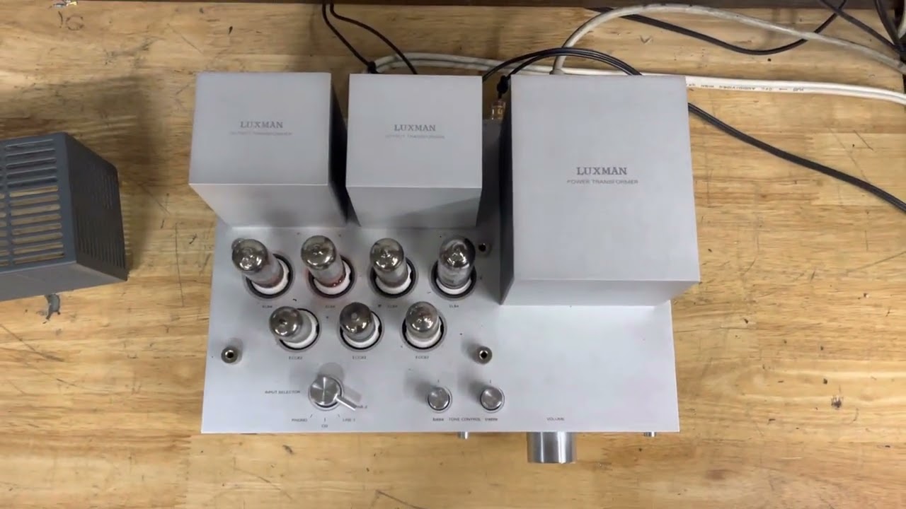 Ampli EL84 Luxman SQ-N100 (sửa chữa và test )