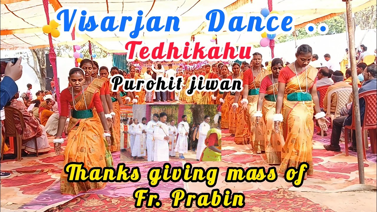 Purohit jiwan manwa sewa jiwan // Danced by Tedhikahu youths// Ordination of Fr. Prabin ✝️#dance 