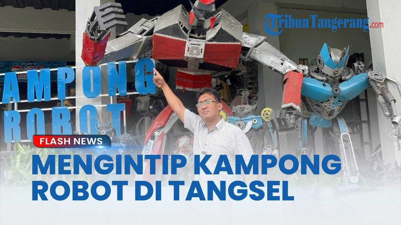 Kisah di Balik Kampung Robot Tangsel, Ada Mimpi Teknologi Anak Indonesia