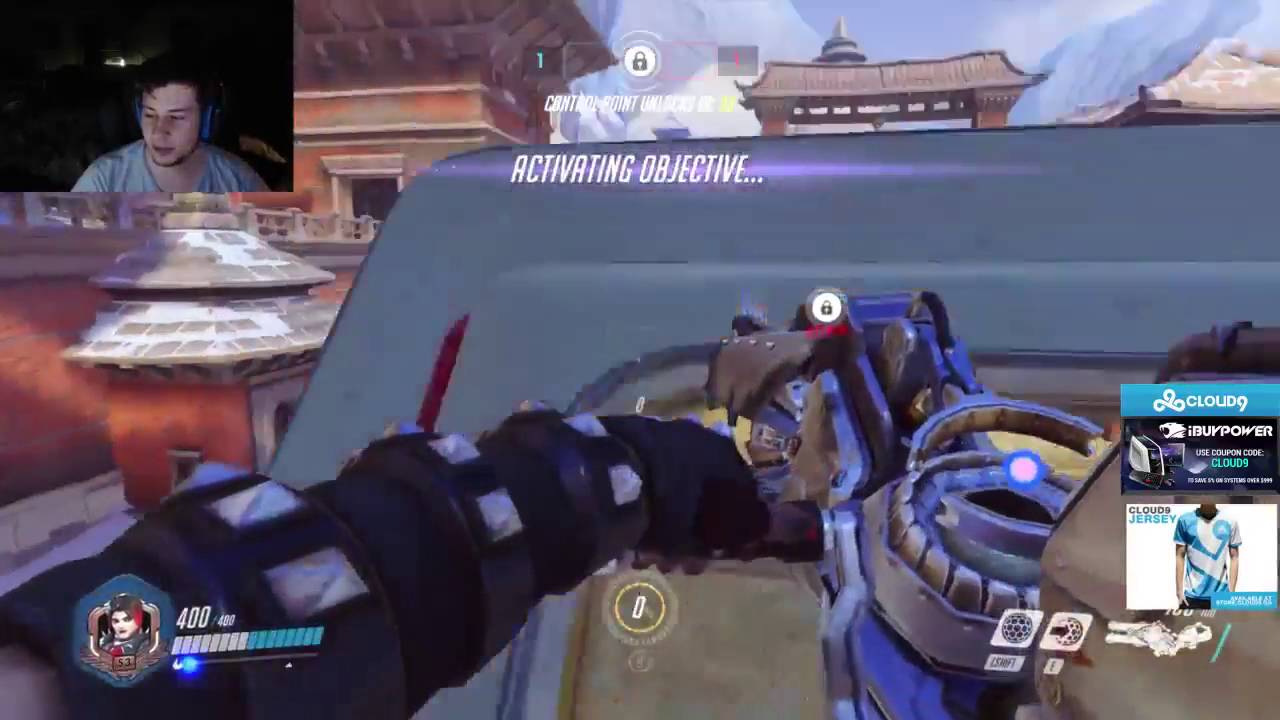 Overwatch C9 Surefour Playing As Tracer & Zarya with 67 Elims on Nepal