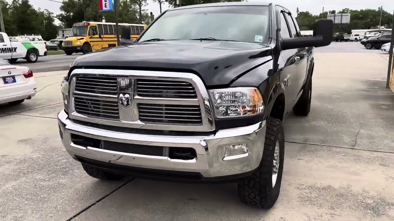 2012 RAM 2500 MegaCab Laramie Longhorn 4x4 6.7L Diesel