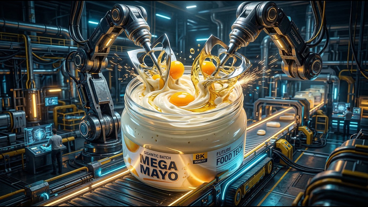 Inside The Yummiest Mayonnaise Factory - How Perfect Mayonnaise is Made From Premium Ingredients