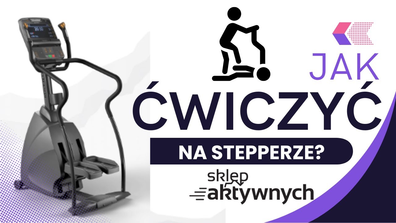 Jak ćwiczyć na stepperze? stepper z siłowni, SklepAktywnych.pl