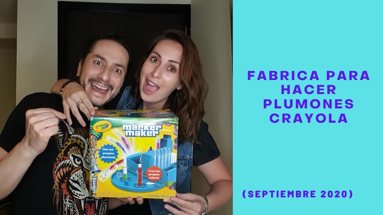 Probamos ¡¡¡Fábrica de plumones de Crayola!!! (septiembre 2020)