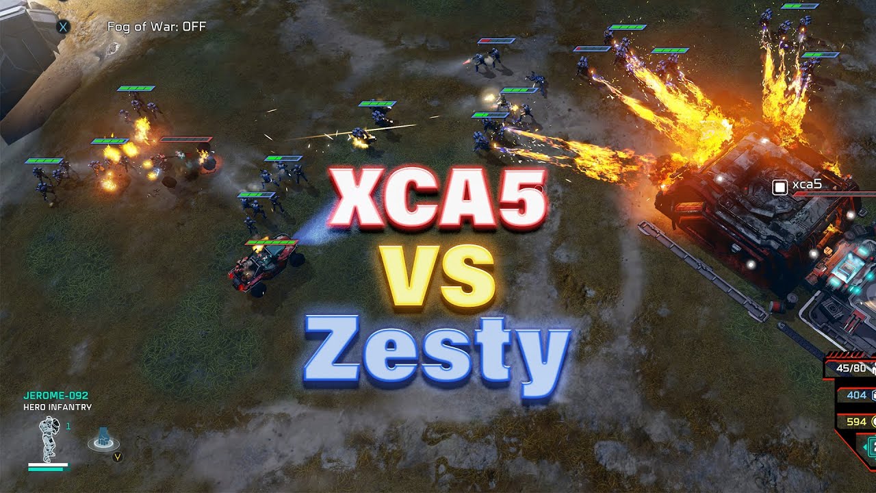 Halo Wars 2: XCa5 Vs Zesty 7th Anniversary Tournament