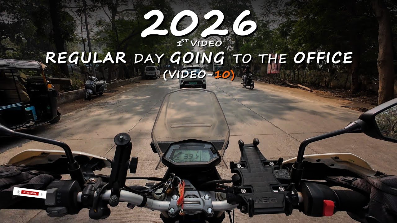 Regular day going to the office,2026,ki 1st video,