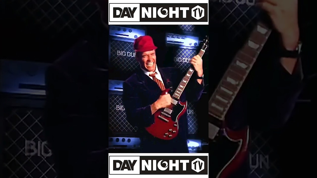 Как AC/DC и Арнольд Шварценеггер Записали Хит Big Gun #кино #daynighttv #acdc