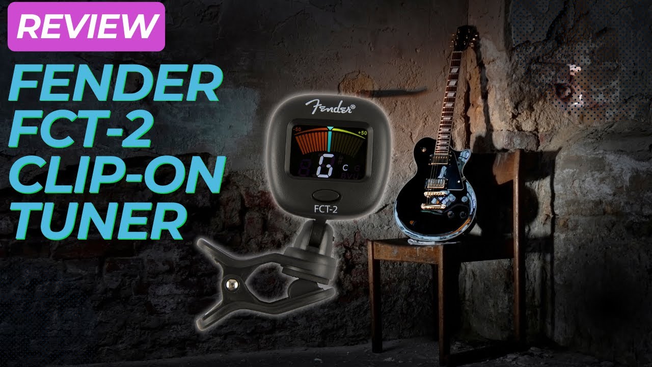 Precision in Your Pocket: Fender FTC-2 Clip-On Guitar Tuner Review & Demo!