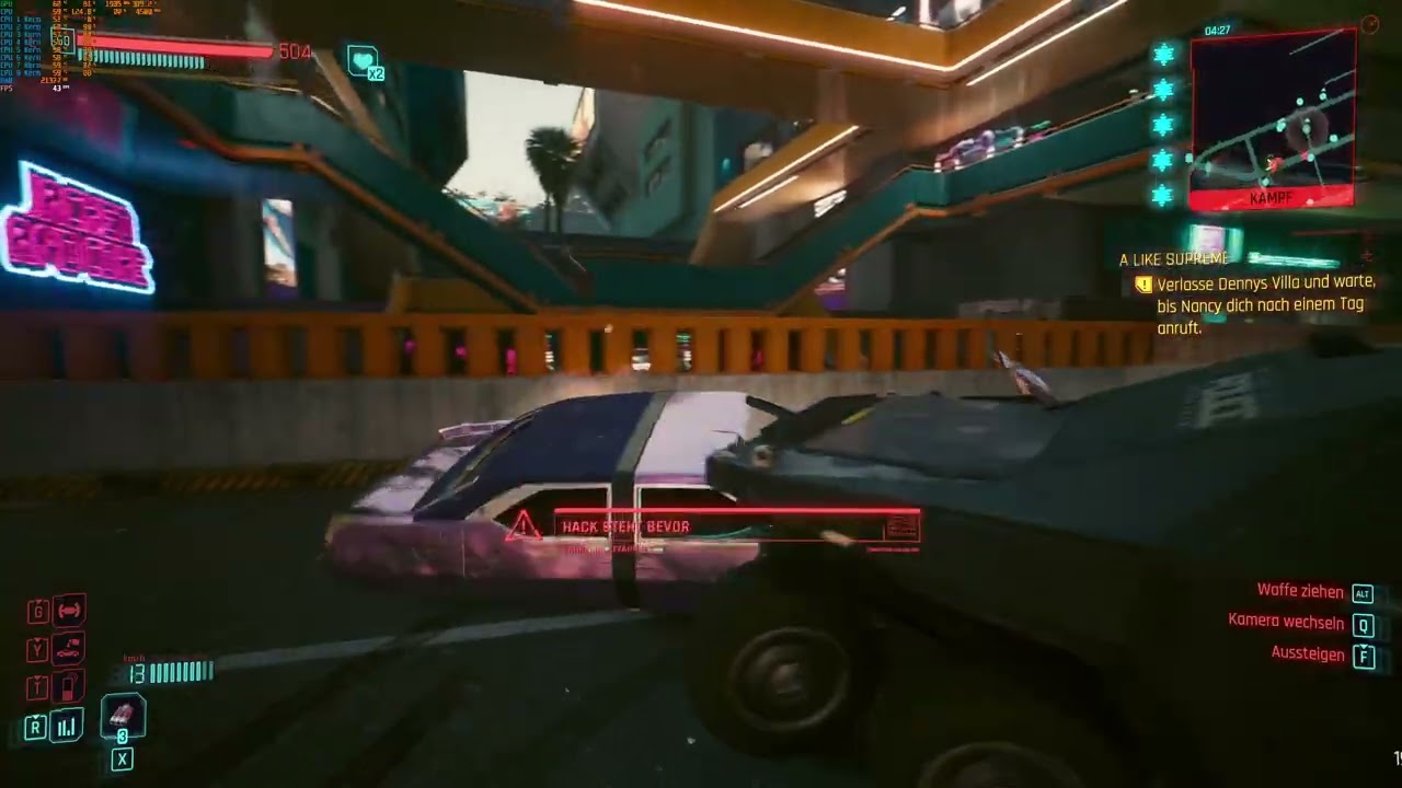Cyberpunk 2077 Max Tack kommt