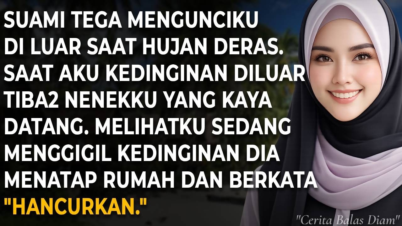 Setelah diusir suami saat hujan, mertua tertawa. Saat aku memanggil Nenek miliarder...