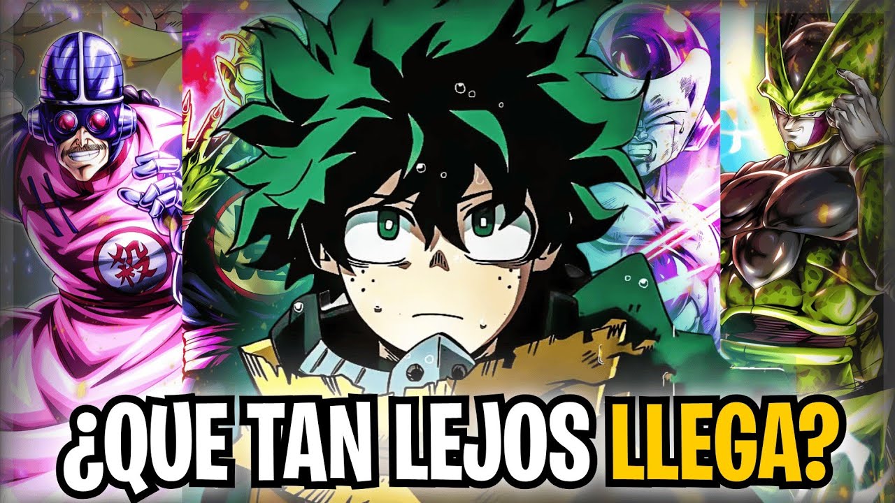 ¿Qué tan lejos LLEGARÍA DEKU en el UNIVERSO de DRAGON BALL?