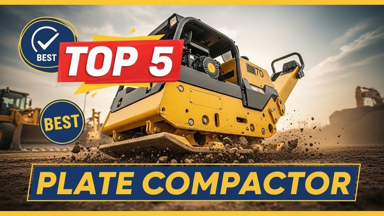 TOP 5 Best Plate Compactors That Deliver Maximum Compaction Fast