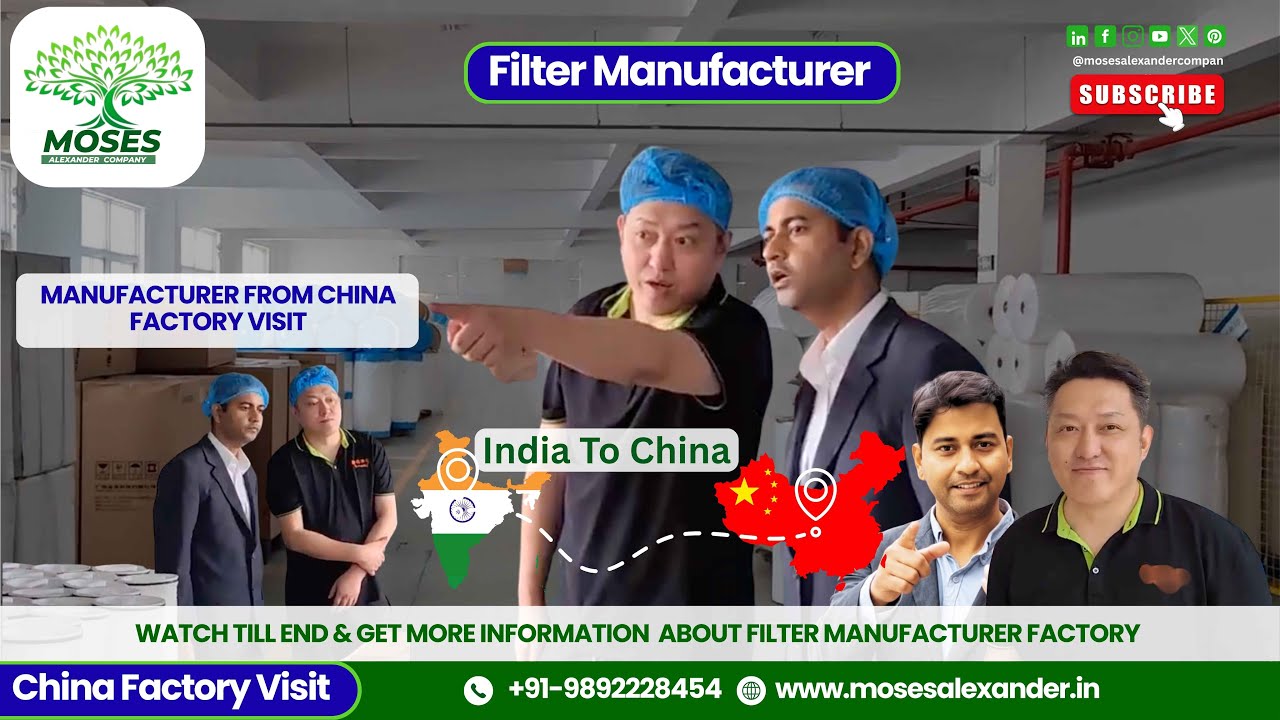 Filter Manufacturer – China Factory Visit (Complete Production Tour)