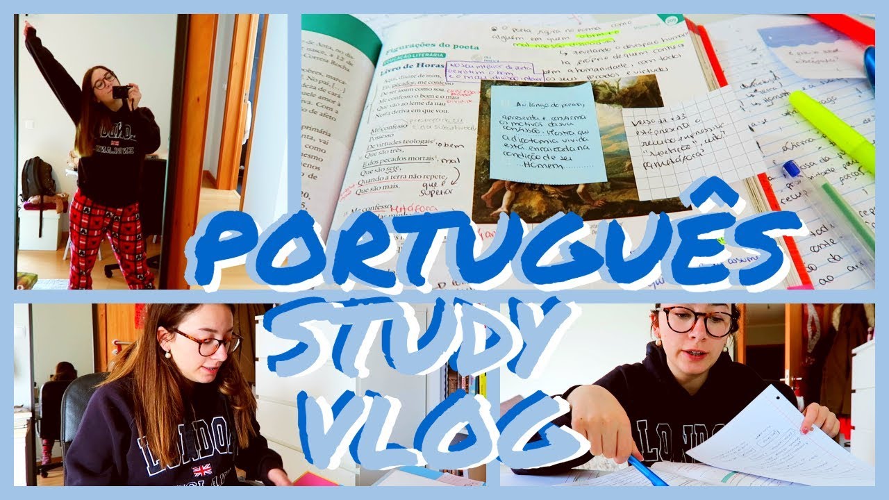 Como estudar português? Orações!? | Study Vlog | Mary Channel
