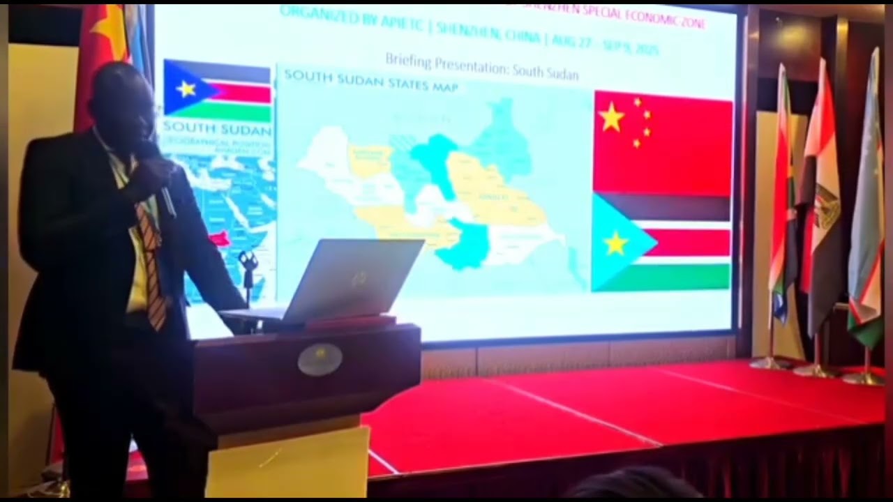 Presentation by Hakim Majok Barkuei @Muor-Ager 