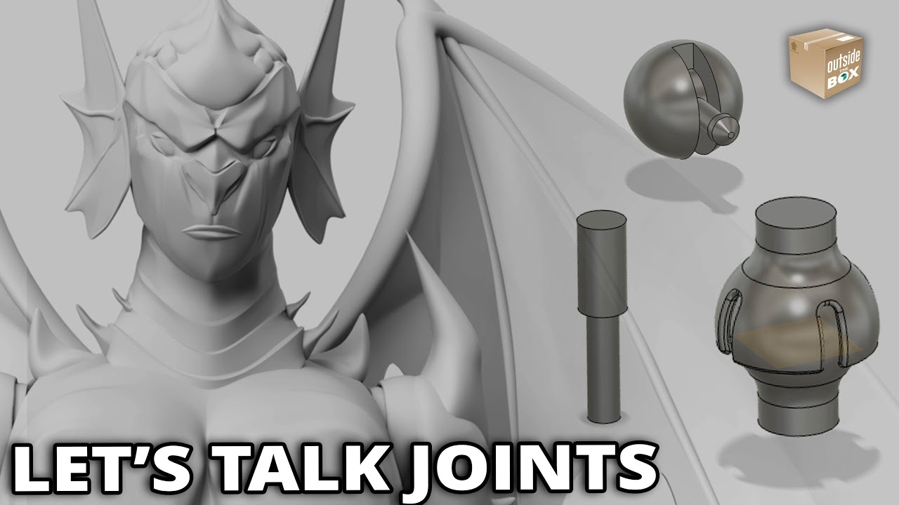 3 Types of Joints in our action figure build