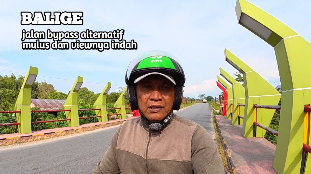MENIKMATI JALAN BYPASS YANG INDAH, JALAN ALTERNATIF MELEWATI KOTA BALIGE | TOBA | MOTOVLOG.