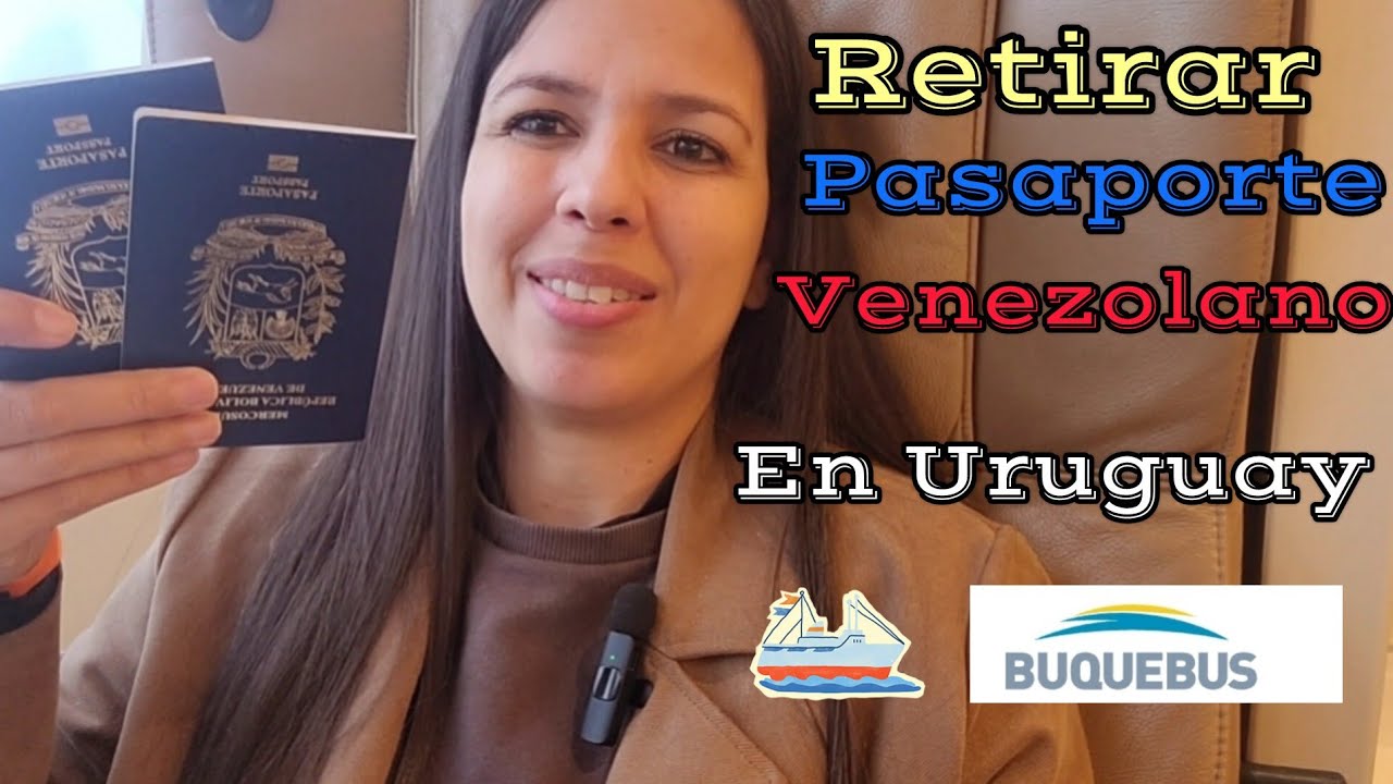 ¿Como RETIRAR TU PASAPORTE VENEZOLANO en la embajada de VENEZUELA EN URUGUAY?