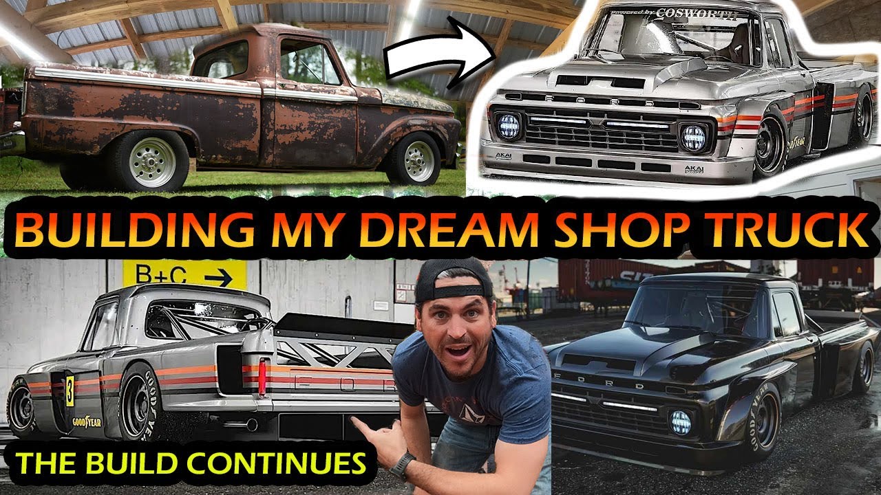 66 F100, NEW RIMS & MORE FAB WORK |(BUILDING MY DREAM SHOP TRUCK) Part 6